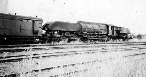 ASG locomotive stored at Wynyard about 1960